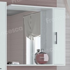 Зеркало-шкаф Francesca Eco 75 белый