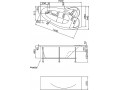 Акриловая ванна 1MarKa Gracia L 150 см