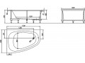 Акриловая ванна Kolpa San Chad R