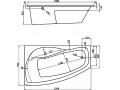 Акриловая ванна Santek Майорка XL R