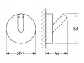 Крючок Artwelle Harmonie HAR 001