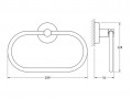 Полотенцедержатель Artwelle Harmonie HAR 022