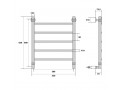 Полотенцесушитель водяной Energy Classic 60x50