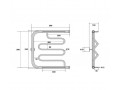 Полотенцесушитель водяной Energy Mix 50x50