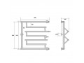 Полотенцесушитель водяной Energy Prima 60x60