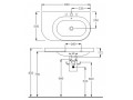 Раковина Hatria Daytime DX 86 см, R