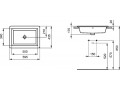 Раковина Ideal Standard Strada K078001 60 см