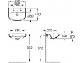 Раковина Roca Debba 55x44