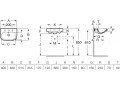 Раковина Roca Debba 60x48