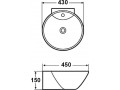 Рукомойник Melana MLN-7846