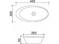 Рукомойник Melana MLN-T4633