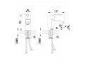 Смеситель LeMark plus Strike LM1106C для раковины